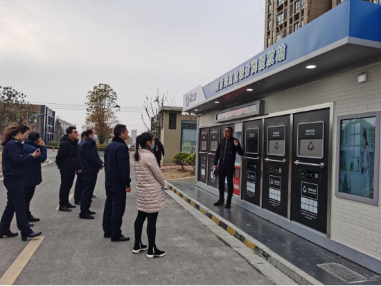 華展貓先生，智能垃圾分類收集房，垃圾分類房廠家