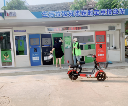 垃圾分類項目運營，垃圾分類定時定點投放，貓先生垃圾分類房