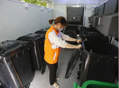 貓先生，智能垃圾分類設(shè)備，垃圾房廠家，定時定點垃圾收集點
