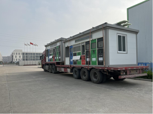 貓先生垃圾分類設(shè)備廠家，智能垃圾房，小區(qū)垃圾分類點建設(shè)