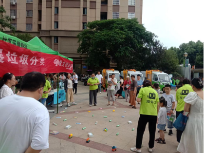 貓先生垃圾分類，項目運營，垃圾分類宣導(dǎo)活動，垃圾分類志愿活動