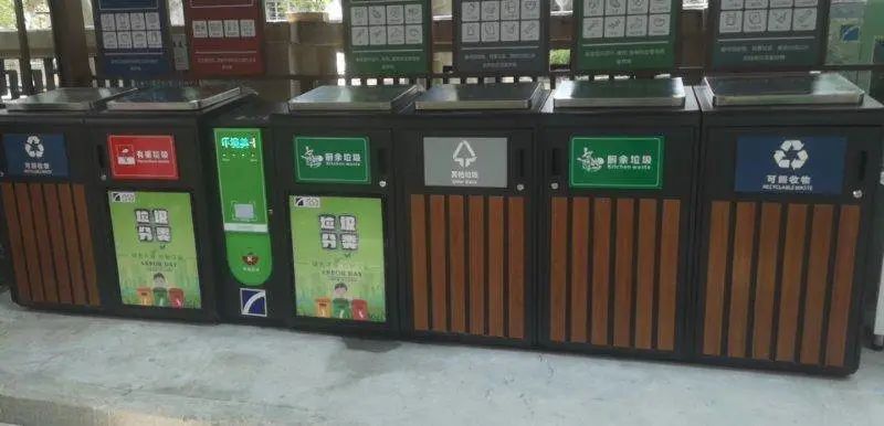貓先生智能垃圾分類亭，定時定點垃圾收集點 ，垃圾亭生產(chǎn)廠家