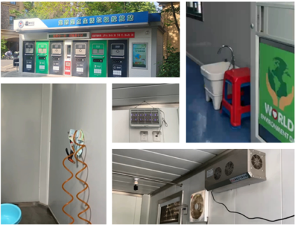 江蘇智能分類垃圾房，清潔小屋，垃圾分類收集站生產(chǎn)廠家